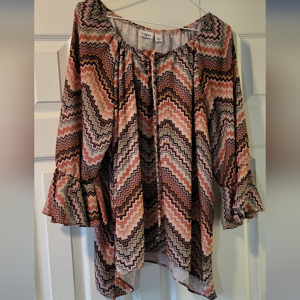 Cato Boho Shirt Size Large